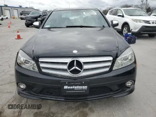 2009 Mercedes-Benz C 300 Sport with VIN WDDGF54X19F227442, listed as a Copart auction lot 49598625 with 55,527 mi miles and Salvage Title. Bid and sale history available at DreamBid. Image 5.