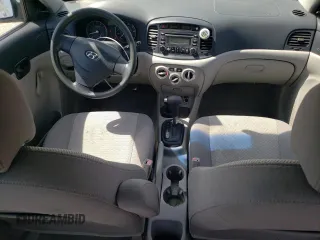 2007 Hyundai Accent GLS with VIN KMHCN46C17U108018, listed as a Copart auction lot 55632095 with 185,467 mi miles and Salvage title. Bid and sale history available at DreamBid. Image 8.