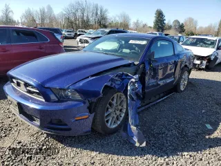 2013 Ford Mustang V6 with VIN 1ZVBP8AM9D5267518, listed as a Copart auction lot 47307545 with 109,784 mi miles and Salvage title. Bid and sale history available at DreamBid. Image 1.