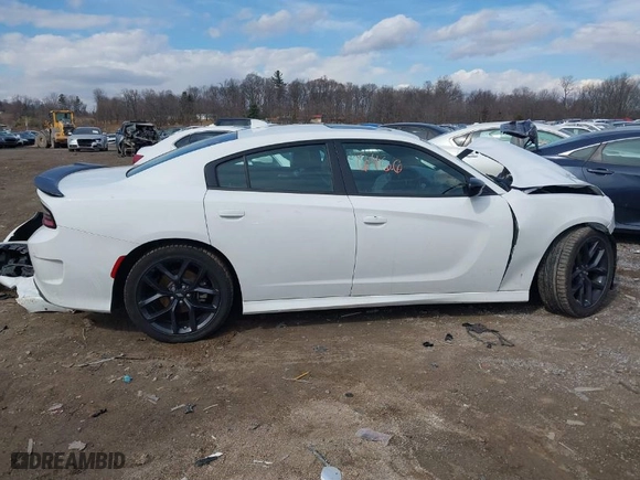2023 Dodge Charger GT with VIN 2C3CDXHG2PH678593, listed as a IAAI auction lot 41686466 with 152,000 mi miles. Bid and sale history available at carsss.com. Image 14.