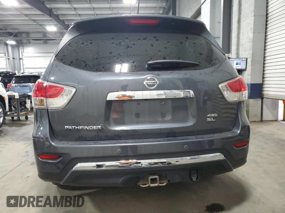 2013 Nissan Pathfinder SL with VIN 5N1AR2MM2DC606001, listed as a Copart auction lot 51167055 with 159,366 mi miles and Salvage Title. Bid and sale history available at carsss.com. Image 6.