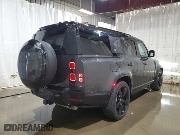 2024 Land Rover Defender X-Dynamic SE z VIN SALE2FEU4R2276545, wystawiony jako Copart lot #48308055 z przebiegiem 6 119 mil mil oraz Szkoda całkowita • Salvage title. Historia ofert i sprzedaży dostępna na DreamBid. Obrazek 3.