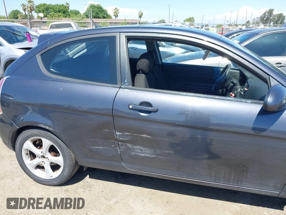 2007 Hyundai Accent SE with VIN KMHCN36C37U031369, listed as a IAAI auction lot 42093760 with 95,919 mi miles. Bid and sale history available at carsss.com. Image 6.