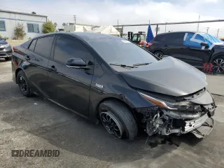 2021 Toyota Prius LE with VIN JTDKAMFP6M3169879, listed as a Copart auction lot 50259775 with 43,173 mi miles and Salvage Title. Bid and sale history available at DreamBid. Image 4.