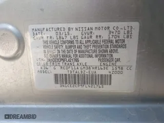 2015 Nissan Versa Note SV with VIN 3N1CE2CP9FL421765, listed as a IAAI auction lot 42110587 with 157,474 mi miles. Bid and sale history available at carsss.com. Image 9.