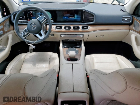 2022 Mercedes-Benz GLE 350 with VIN 4JGFB4JE9NA653509, listed as a Copart auction lot 57334425 with 36,112 mi miles and Salvage title. Bid and sale history available at DreamBid. Image 8.