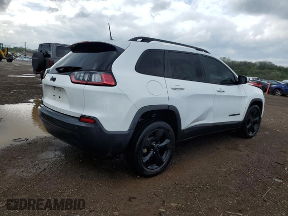 2019 Jeep Cherokee Altitude z VIN 1C4PJLLB7KD286063, wystawiony jako Copart lot #55282685 z przebiegiem 128 660 mil mil oraz Szkoda całkowita • Salvage title. Historia ofert i sprzedaży dostępna na DreamBid. Obrazek 3.