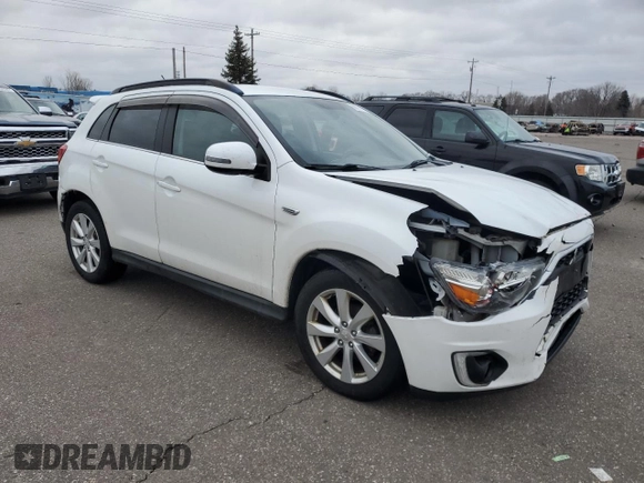 2015 Mitsubishi Outlander Sport 2.4 GT with VIN 4A4AR4AW3FE046558, listed as a Copart auction lot 86577404 with 139,311 mi miles and Salvage Title. Bid and sale history available at carsss.com. Image 4.