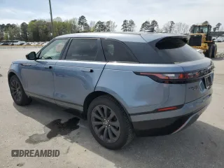 2019 Land Rover Range Rover Velar R-Dynamic SE with VIN SALYL2EX8KA779570, listed as a Copart auction lot 48140394 with 47,861 mi miles. Bid and sale history available at carsss.com. Image 2.