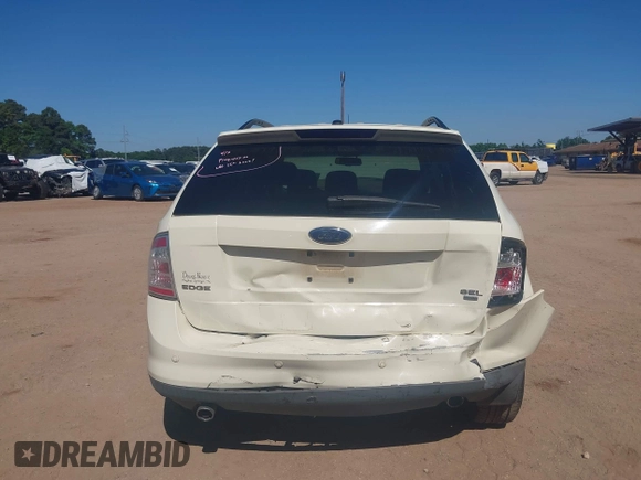 2007 Ford Edge SEL PLUS with VIN 2FMDK49C27BA38365, listed as a IAAI auction lot 42061035 with 294,183 mi miles. Bid and sale history available at carsss.com. Image 6.