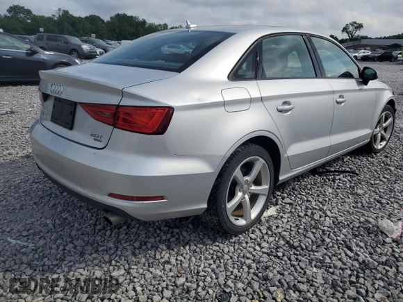 2015 Audi A3 Premium with VIN WAUBFGFFXF1011468, listed as a Copart auction lot 60552755 with 119,956 mi miles and Salvage title. Bid and sale history available at DreamBid. Image 3.