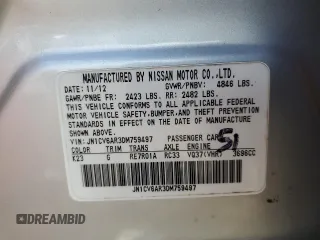 2013 Infiniti G37 x z VIN JN1CV6AR3DM759497, wystawiony jako Copart lot #58211455 z przebiegiem Nie podano mil oraz Szkoda całkowita • Salvage title. Historia ofert i sprzedaży dostępna na DreamBid. Obrazek 13.