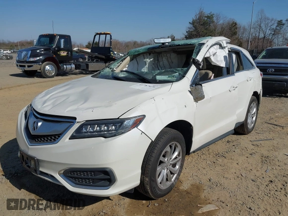 2017 Acura RDX Technology with VIN 5J8TB4H59HL036196, listed as a IAAI auction lot 41787076 with Not provided miles and . Bid and sale history available at DreamBid. Image 2.