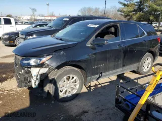 2018 Chevrolet Equinox LT with VIN 2GNAXJEV6J6115731, listed as a Copart auction lot 43026425 with 96,491 mi miles and Salvage Title. Bid and sale history available at carsss.com. Image 1.
