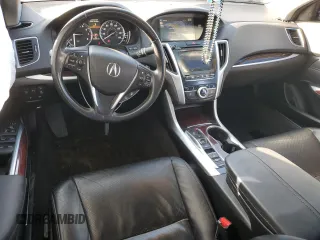 2016 Acura TLX V6 Advance with VIN 19UUB3F72GA000072, listed as a Copart auction lot 43923735 with 107,304 mi miles and Salvage Title. Bid and sale history available at carsss.com. Image 8.