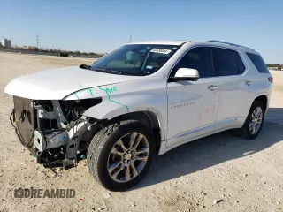 2020 Chevrolet Traverse High Country with VIN 1GNERNKW1LJ117425, listed as a Copart auction lot 83786044 with 61,574 mi miles and Salvage title. Bid and sale history available at DreamBid. Image 1.