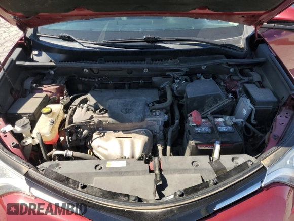 2018 Toyota RAV4 XLE with VIN 2T3WFREV5JW407777, listed as a Copart auction lot 58156275 with 119,447 mi miles and Salvage title. Bid and sale history available at DreamBid. Image 12.