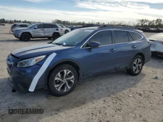 2021 Subaru Outback Limited with VIN 4S4BTANC1M3166634, listed as a Copart auction lot 49381035 with 61,718 mi miles and Salvage title. Bid and sale history available at DreamBid. Image 1.