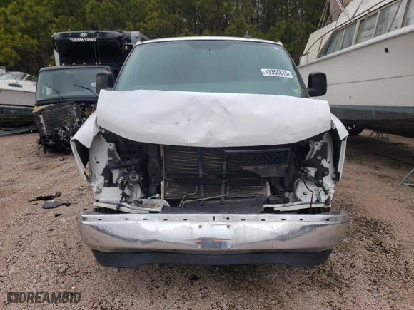 2017 Chevrolet Express Passenger LT with VIN 1GAZGPFFXH1281424, listed as a Copart auction lot 43354815 with 110,227 mi miles and Salvage Title. Bid and sale history available at carsss.com. Image 5.