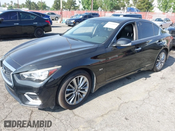2018 Infiniti Q50 Luxe with VIN JN1EV7AP9JM358741, listed as a IAAI auction lot 42644098 with 101,553 mi miles and . Bid and sale history available at DreamBid. Image 18.