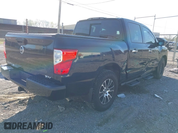 2021 Nissan Titan SV with VIN 1N6AA1EF7MN531884, listed as a IAAI auction lot 41853891 with 88,792 mi miles and . Bid and sale history available at DreamBid. Image 4.