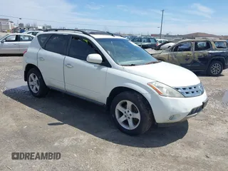 2005 Nissan Murano SL with VIN JN8AZ08W05W436178, listed as a IAAI auction lot 42141594 with 178,539 mi miles and . Bid and sale history available at DreamBid. Image 1.