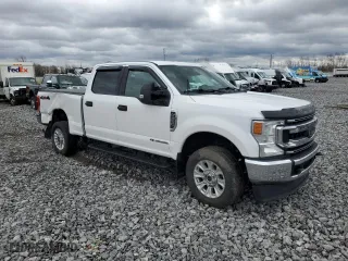 2020 Ford Super Duty F-250 SRW XL with VIN 1FT7W2BT5LED35536, listed as a Copart auction lot 51801795 with 90,389 mi miles and Salvage Title. Bid and sale history available at carsss.com. Image 4.