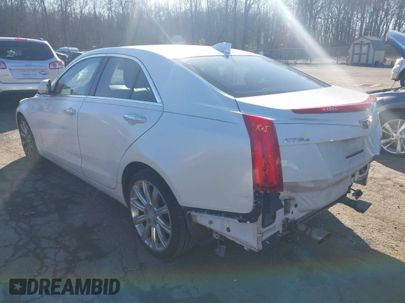 2016 Cadillac ATS Sedan Luxury Collection AWD with VIN 1G6AH5SX5G0106431, listed as a IAAI auction lot 41844622 with 124,759 mi miles. Bid and sale history available at carsss.com. Image 3.