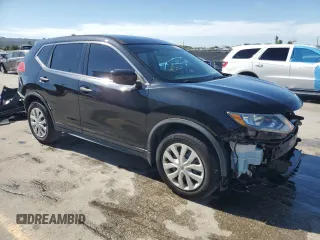 2017 Nissan Rogue S with VIN 5N1AT2MT3HC738151, listed as a Copart auction lot 53121165 with 81,021 mi miles and Salvage Title. Bid and sale history available at carsss.com. Image 4.