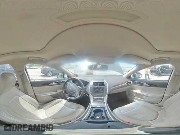 2016 Lincoln MKZ Hybrid with VIN 3LN6L2LU5GR634521, listed as a Copart auction lot 56939735 with 215,718 mi miles and Salvage title. Bid and sale history available at DreamBid. Image 14.