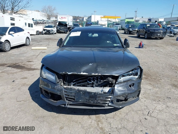 2012 Audi A7 3.0 Prestige with VIN WAU2GAFC7CN101018, listed as a IAAI auction lot 41753827 with 143,740 mi miles. Bid and sale history available at carsss.com. Image 6.