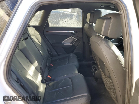 2020 Audi Q3 Premium with VIN WA1AECF38L1024869, listed as a Copart auction lot 46295685 with 124,720 mi miles and Salvage Title. Bid and sale history available at carsss.com. Image 11.