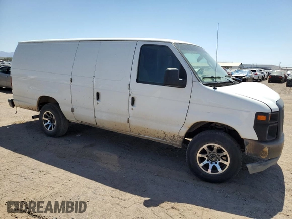 2012 Ford Econoline Cargo Super Duty Commercial with VIN 1FTSS3EL9CDB12784, listed as a Copart auction lot 57256595 with 369,541 mi miles and Salvage title. Bid and sale history available at DreamBid. Image 4.