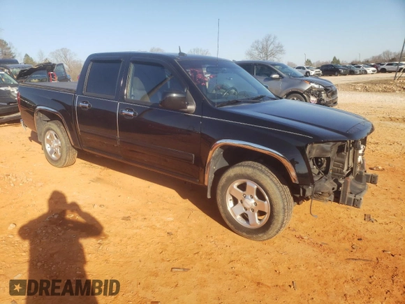2012 GMC Canyon SLE1 with VIN 1GTD5MF90C8133699, listed as a Copart auction lot 42194595 with 111,141 mi miles and Salvage Title. Bid and sale history available at carsss.com. Image 4.
