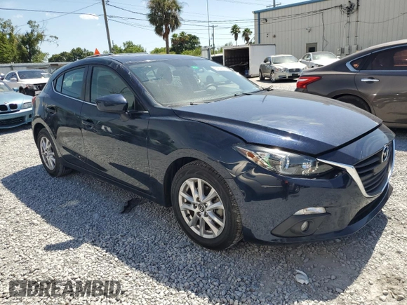 2015 Mazda 3 i Touring with VIN 3MZBM1L76FM225022, listed as a Copart auction lot 64044735 with 84,058 mi miles and Salvage title. Bid and sale history available at DreamBid. Image 4.