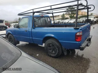 2001 Ford Ranger XL with VIN 1FTYR10C21TA05175, listed as a Copart auction lot 44978505 with 153,317 mi miles and Salvage Title. Bid and sale history available at carsss.com. Image 2.