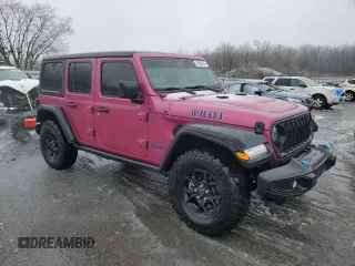 2024 Jeep Wrangler Sport S с VIN 1C4RJXN61RW322344, выставлен на аукционе Copart как лот 42948515 с пробегом 4 257 миль миль и Списание • Salvage title. История ставок и продаж доступна на DreamBid. Изображение 4.
