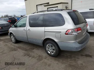 2003 Toyota Sienna CE with VIN 4T3ZF19C83U544089, listed as a Copart auction lot 46226425 with 201,580 mi miles and Salvage Title. Bid and sale history available at carsss.com. Image 2.