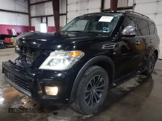 2020 Nissan Armada SL with VIN JN8AY2NC1L9615589, listed as a IAAI auction lot 41707641 with 95,887 mi miles. Bid and sale history available at carsss.com. Image 19.