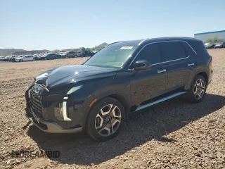 2024 Hyundai Palisade Limited z VIN KM8R5DGE3RU651416, wystawiony jako Copart lot #61095425 z przebiegiem 13 059 mil mil oraz Szkoda całkowita • Salvage title. Historia ofert i sprzedaży dostępna na DreamBid. Obrazek 1.