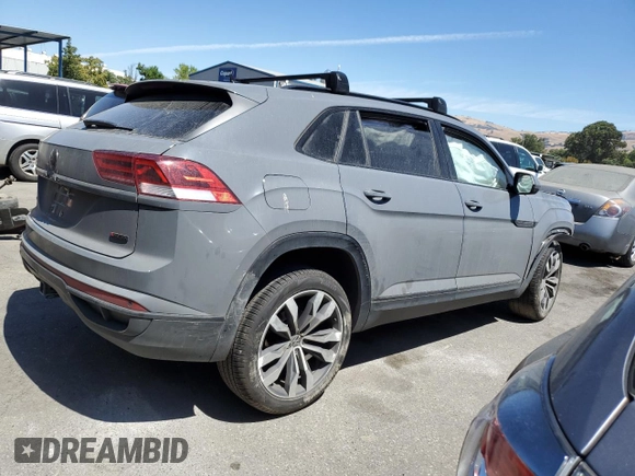 2021 Volkswagen Atlas SEL z VIN 1V2SE2CA9MC201392, wystawiony jako Copart lot #66317304 z przebiegiem Nie podano mil oraz Szkoda całkowita • Salvage title. Historia ofert i sprzedaży dostępna na DreamBid. Obrazek 3.