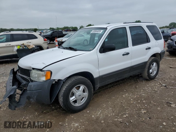 2003 Ford Escape XLS Popular with VIN 1FMYU02183KE05685, listed as a Copart auction lot 53904835 with 98,807 mi miles and Salvage title. Bid and sale history available at DreamBid. Image 1.