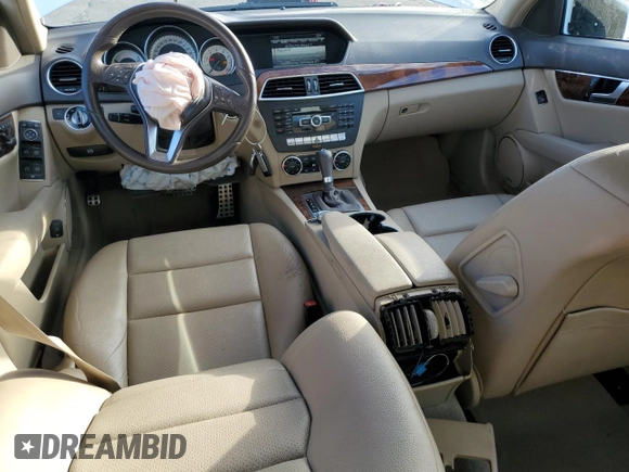 2013 Mercedes-Benz C 350 Sport with VIN WDDGF5HB6DR267263, listed as a Copart auction lot 46089445 with 89,391 mi miles and Salvage Title. Bid and sale history available at DreamBid. Image 8.