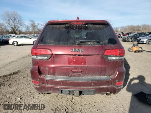 2021 Jeep Grand Cherokee 80th Anniversary with VIN 1C4RJFBG2MC842702, listed as a Copart auction lot 48714935 with 48,032 mi miles and Salvage Title. Bid and sale history available at carsss.com. Image 6.