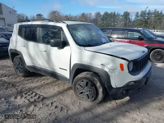 2019 Jeep Renegade Sport with VIN ZACNJBAB0KPK92953, listed as a IAAI auction lot 41270648 with 64,739 mi miles. Bid and sale history available at carsss.com. Image 1.