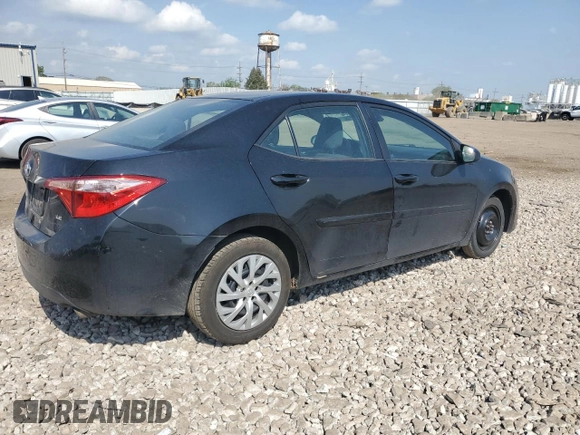 2019 Toyota Corolla L with VIN 2T1BURHEXKC167640, listed as a Copart auction lot 57276495 with 151,944 mi miles and Salvage title. Bid and sale history available at DreamBid. Image 3.