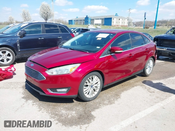 2015 Ford Focus Titanium with VIN 1FADP3J29FL230664, listed as a IAAI auction lot 41870083 with 125,578 mi miles and . Bid and sale history available at DreamBid. Image 20.