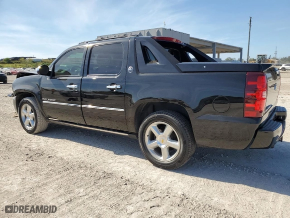 2013 Chevrolet Avalanche LTZ with VIN 3GNMCGE09DG378661, listed as a Copart auction lot 83677794 with 127,319 mi miles and Salvage Title. Bid and sale history available at carsss.com. Image 2.