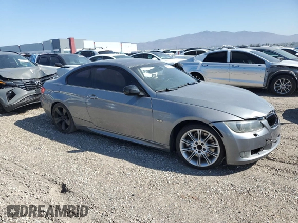 2007 BMW 3 Series 335i with VIN WBAWB73567P036763, listed as a Copart auction lot 45509345 with 196,588 mi miles and Salvage Title. Bid and sale history available at carsss.com. Image 4.