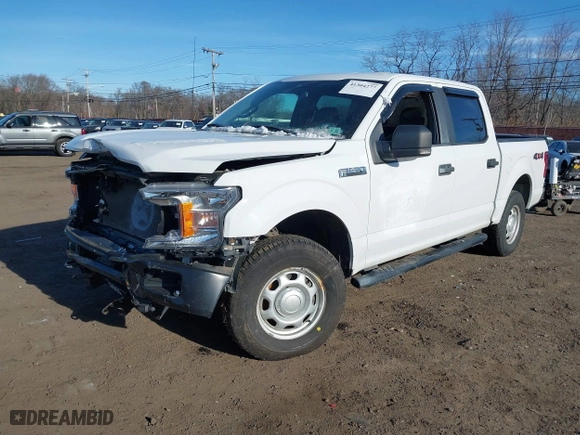 2020 Ford F-150 XL with VIN 1FTEW1E54LFC09922, listed as a IAAI auction lot 41304277 with 39,566 mi miles. Bid and sale history available at carsss.com. Image 18.